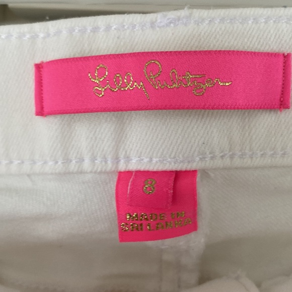 Lilly Pulitzer Stretch Wide-Leg Crop Jeans - Picture 3 of 7
